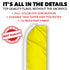 Yellow Solid Color Super Flag