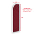 Burgundy Solid Color Super Flag