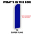 Blue Solid Color Super Flag