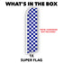 Blue & White Checkered Super Flag