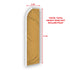 Gold Solid Color Super Flag