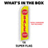 Stop Sale Stop  (Red & Yellow) Super Flag