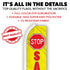 Stop Sale Stop  (Red & Yellow) Super Flag