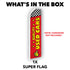 Quality Used Cars (Red) Super Flag