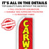 Car Wash (Red) Super Flag