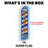 Barber Shop (Blue) Super Flag
