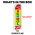 Back to School Sale Super Flag