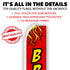 BBQ (Red) Super Flag