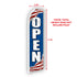 Open (Patriotic) Super Flag