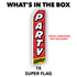Party Supply Super Flag