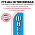Wheels (Blue) Super Flag