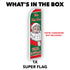Feliz Navidad (Santa) Super Flag