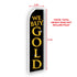 We Buy Gold (Black) Super Flag