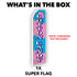 Cotton Candy Super Flag