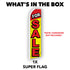 For Sale Super Flag