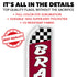 Brakes (Red) Super Flag