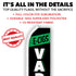 Vapor (Green & Black) Super Flag