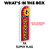 Sunglasses (Red) Super Flag