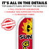 Sunglasses (Red) Super Flag
