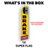 Brake Services Super Flag
