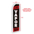Vapor (Red & Black) Super Flag