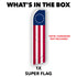 Betsy Ross Super Flag