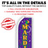 Mardi Gras Super Flag