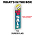 Big Blow-Out Sale Super Flag
