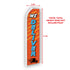 We Deliver (Orange & Blue) Super Flag