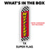 Muffler (Red Checkered) Super Flag
