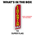 Liquidation Sale Super Flag