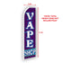 Vape Shop (Purple) Super Flag