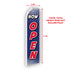 Now Open (Blue & White) Super Flag
