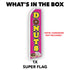 Donuts (Pink) Super Flag