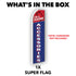 Cell Phone Accessories (Red & Blue) Super Flag