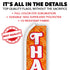 Thai Food Super Flag