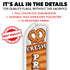 Fresh Pretzels Super Flag