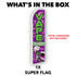 Vape Shop (Purple & Green) Super Flag