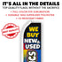 We Buy New & Used Electronics Super Flag