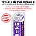 Hair Salon (Purple) Super Flag