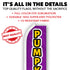 Pumpkins (Purple) Super Flag