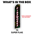 Fireworks (Black) Super Flag