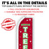 X-Mas Trees Sold Here Super Flag