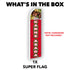 Carne Asada (Red) Super Flag