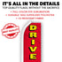Drive-Thru Open Super Flag