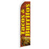 Tacos and Burritos (Burnt Orange) Super Flag