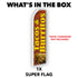 Tacos and Burritos (Burnt Orange) Super Flag