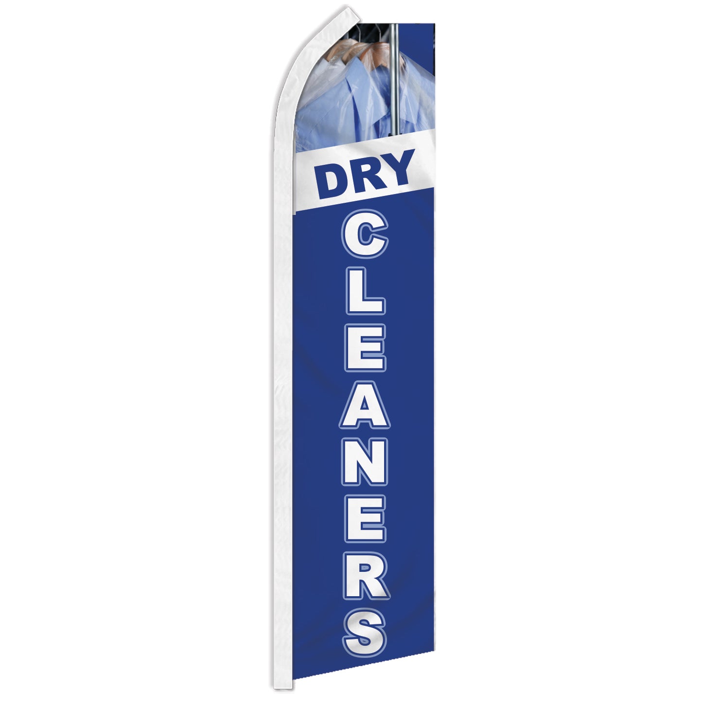 Dry Cleaners (Blue) Super Flag