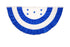 Honduras 3x6ft Pleated Bunting Flag
