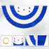 Honduras 3x6ft Pleated Bunting Flag